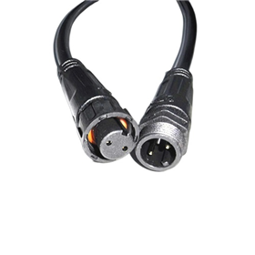 M12智能卫浴、智能马桶防水连接线（2-7P）