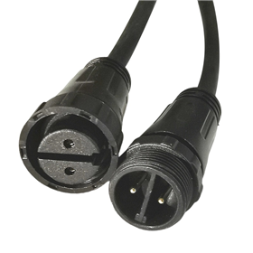 M16割草机、擦窗机防水连接线（2P偏心款）